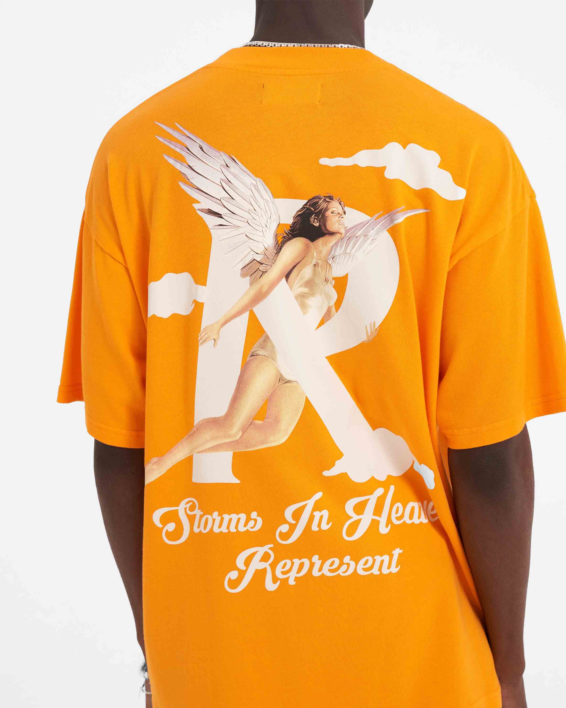 Storms in Heaven T-Shirt - Neon Orange